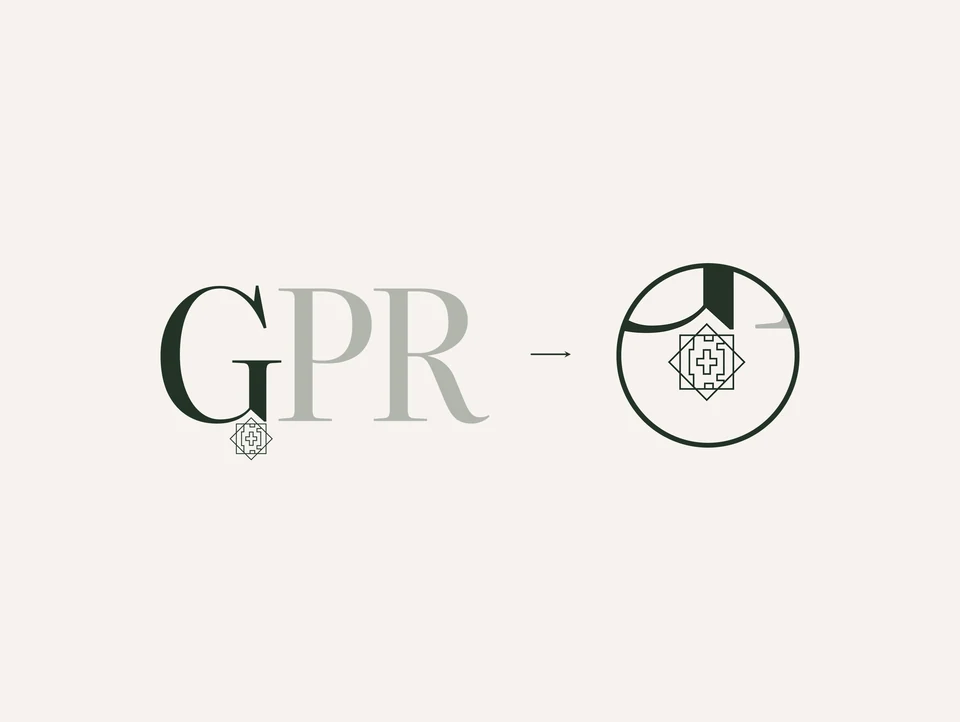 GPR typography construction