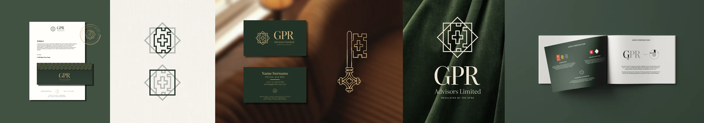 GPR brand identity applications